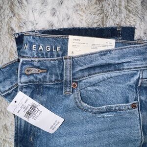 American Eagle Outfitters High Rise Light Blue Jeans